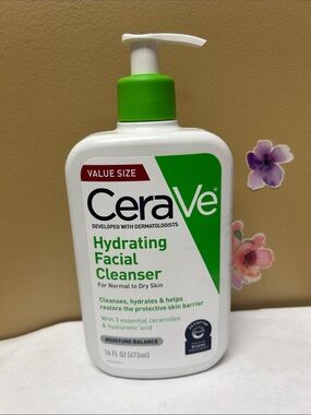CeraVe Hydrating Facial Cleanser Value Size-16 fl oz